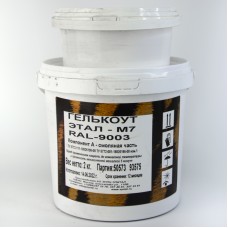 Эпоксидный гелькоут ЭТАЛ-М7 RAL-9003 белый с отвердителем 2.5 кг