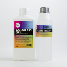 Универсальная эпоксидная смола для рисования AquaGlass GEL 1500 грамм