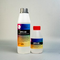 Эпоксидная прозрачная смола для наливных полов Epo-3D (750 гр.)