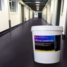 Эпоксидный наливной пол "Технопол" набор с кварцевым песком  (12,060 кг) фиолетовый