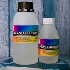 Aquaglass Heavy 750 грамм (особо вязкая смола для Resin Art)