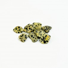 Камень Яшма далматиновая 10 шт. (1,5-2 см) натуральный, для декора картин из эпоксидной смолы, для творчества 