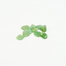 Камень Авантюрин зеленый 10 шт. (1-1,5 см) натуральный, для декора картин из эпоксидной смолы, для творчества 
