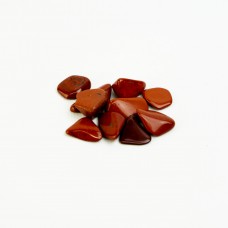 Камень Яшма красная 10 шт. (1,5-2 см) натуральный, для декора картин из эпоксидной смолы, для творчества 